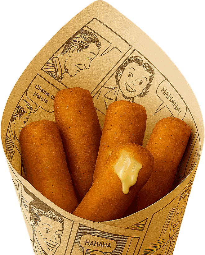 Escudos de Queijo — Heróis do Burguer