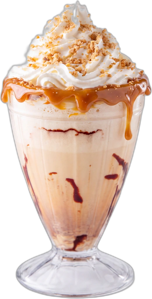 Milkshake Doce de Leite com Paçoca — Heróis da Coxinha